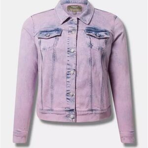 Purple Denim Jacket